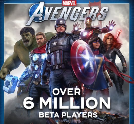 600万玩家参与《漫威复仇者联盟》B测 钢铁侠被玩300万小时