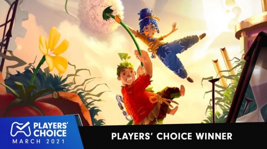 索尼公开3月玩家选择奖 《双人成行》当选最佳游戏