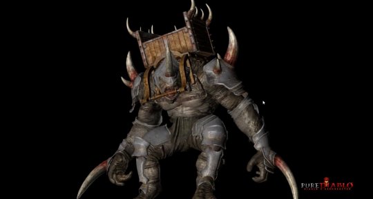 《暗黑破坏神2：重制版》部分怪物模型展示 蛮族仆从