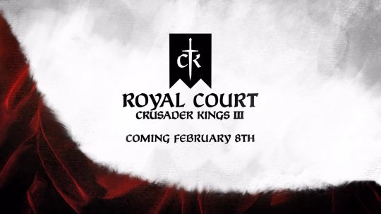 《十字军之王3》“皇家宫廷”DLC将于2022年2月8日发售