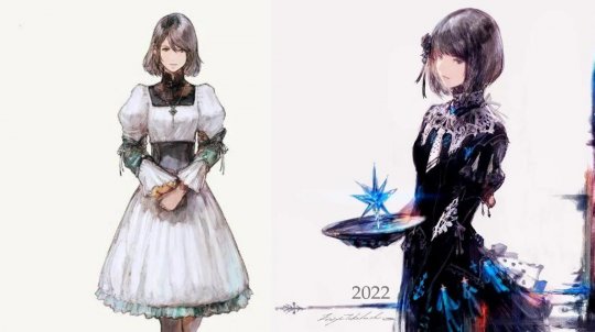 设计师发新图 疑似《最终幻想16》女主角成年版