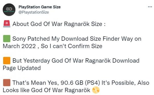 《战神：诸神黄昏》PS4版容量大小曝光 是前作的两倍